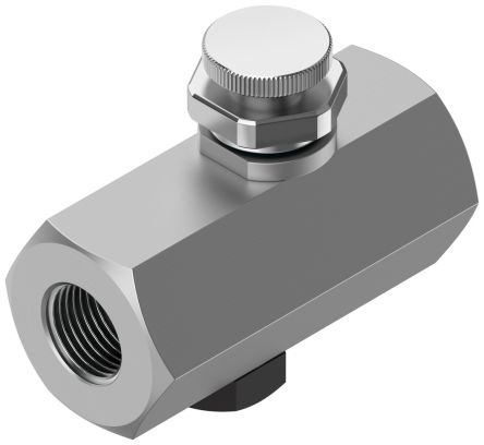 Festo GR Series Flow Controller Flow Valve, 2101 G 1/4