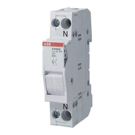 ABB 4-Pole DIN Rail Isolator Switch -, IP20, IP40, 32A
