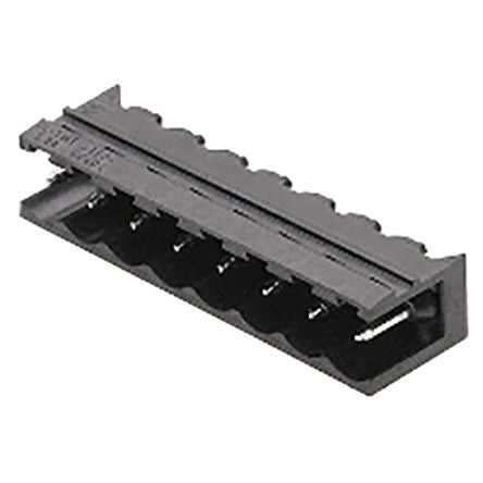 Weidmüller SL Series Pluggable Terminal Block, 7-Contact, 5.08 mm Pitch, 1 Row, 1780000000