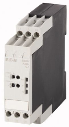 Eaton Monitoring Relay, 3 Phase, 160/300 V ac Monitor Range, 2 CO, Snapped, 160V ac, 300 V ac 0 to 0 V dc
