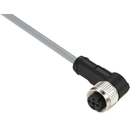 Telemecanique Sensors Female 4 way Right Angle to 4 way Unterminated Sensor Actuator Cable, 2 m