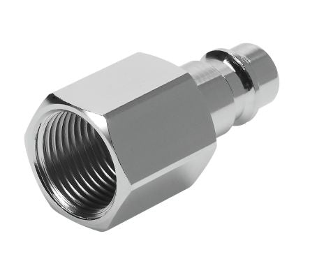 Festo Brass Pneumatic Quick Connect Coupling, 1/4 in Male G