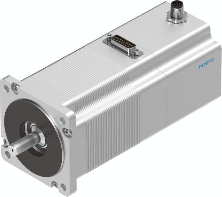 Festo EMMS-ST Series Hybrid Stepper Motor 48V, 5.9Nm Torque, 1.8 °, 11 mm Shaft