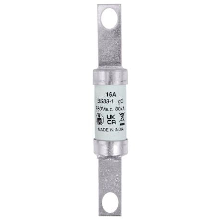 Eaton 16A British Standard Fuse 21 x 129 mm 550V, 111 mm