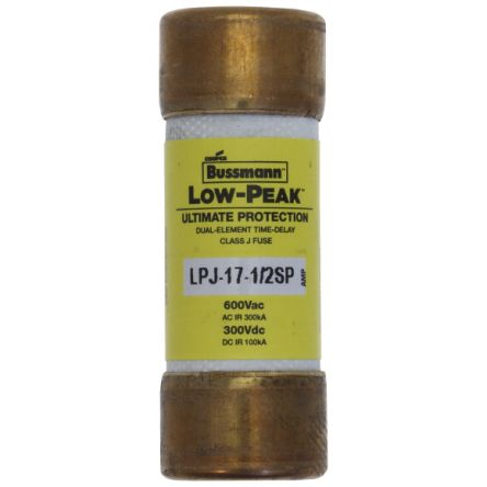 Eaton 17.5A T Cartridge Fuse, 21 x 57 mm