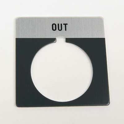 Allen Bradley Legend Plate for Use with 30 mm Pushbutton