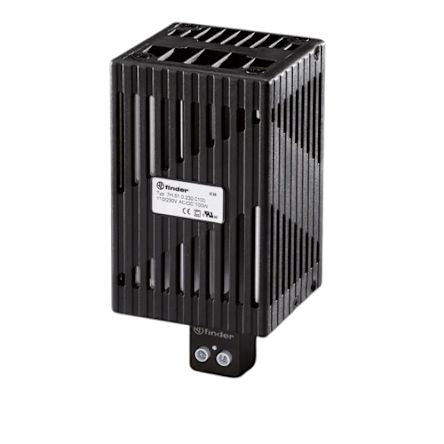 Finder Enclosure Heater, 110V, 230 V, 100W Output, 100W Input, 80 °C 70mm x 63 mm