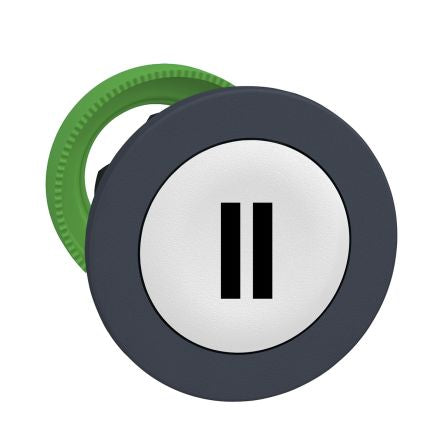 Schneider Electric Harmony XB5 Series White Momentary Push Button Head, 30 mm Cutout, IP69K, IP67, IP66