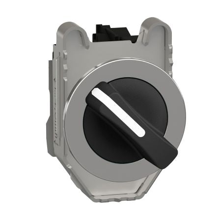 Schneider Electric Spring Return Selector Switch - (SPST) 30 mm Cutout Diameter 2 Positions
