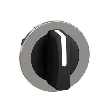 Schneider Electric ZB4 Series 3 Position Selector Switch Head, 30 mm Cutout, Black Handle, IP69, IP66, IP67