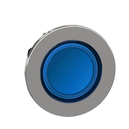 Schneider Electric Harmony XB4 Series Blue Maintained Push Button Head, 30 mm Cutout, IP69K, IP67, IP66