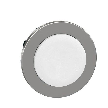 Schneider Electric Harmony XB4 Series White Maintained Push Button Head, 30 mm Cutout, IP67, IP69K, IP66