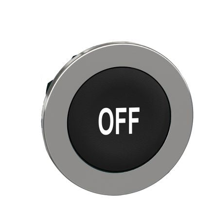 Schneider Electric Harmony XB4 Series Black Momentary Push Button Head, 30 mm Cutout, IP67, IP69K, IP66