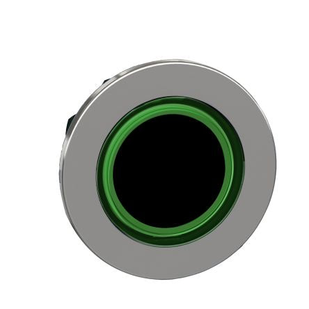 Schneider Electric ZB4 Series Green Spring Return Push Button Head, 30 mm Cutout, IP69K, IP67, IP66