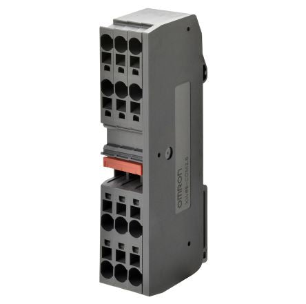 Omron XW6T-COM1.5X40RD XW6T Series DIN Rail Terminal Block Red, Screw