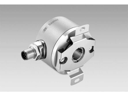 Baumer EAM580 Series Magnetic Absolute Encoder 30V dc, 4096 ppr ppr, Push Pull Signal, Hollow Type, 12 mm Shaft