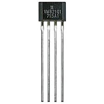 Honeywell Through Hole Hall Effect Sensor 4 V 24V, SIP, 4-Pin