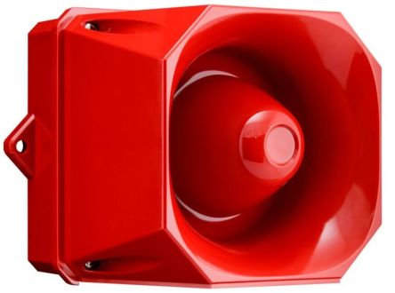 Eaton X10 Midi Series Magenta, Red, Blue, Clear, Green, Amber Sounder-Beacon Combination, IP66 230V ac Wall 110 dB @ 1m