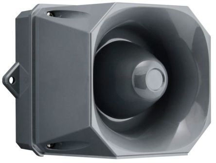Eaton X10 Midi Series Red, Amber, Clear, Magenta, Green, Blue Sounder-Beacon Combination, IP66 230V ac Wall 110 dB @ 1m