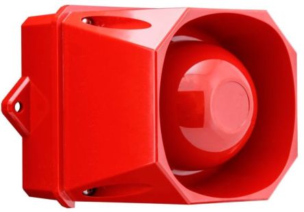 Eaton X10 Mini Series Amber, Blue, Clear, Red, Magenta, Green Sounder-Beacon Combination, IP66 230V ac Surface 100 dB @