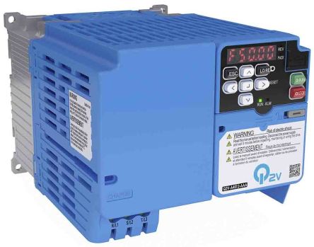 Omron Inverter Drive, 1.5 kW, 3 Phase, Q2V Series 480V 4.1 A