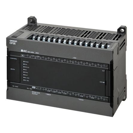 Omron CP2E Series PLC CPU, Transistor Output, 24-Input, Digital Input