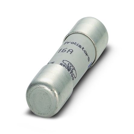 Phoenix Contact 16A GR Cartridge Fuse, 10 x 38 mm