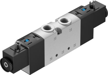 Festo Solenoid Valve - 5/2 Bistable Electric G VUVS-L25-B52-D-G14-F8-1B2  Series 24V dc