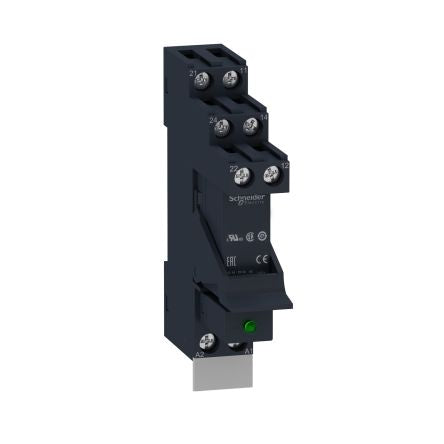 Schneider Electric Harmony Relay RSB Series Interface Relay, DIN Rail, 24V dc Coil, DPDT