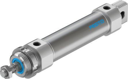 Festo 100 mm Pneumatic Roundline Cylinder - 559309 DSNU Series, Double Acting Acting
