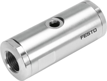 Festo VZQA Series Pneumatic Pinch Valve, 2931683, Inlet Female G 1/4, Outlet Female