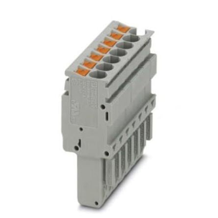 Phoenix Contact Combi Pluggable Solutions Series Pluggable Terminal Block, 7-Contact, 5.2 mm Pitch, 3209921