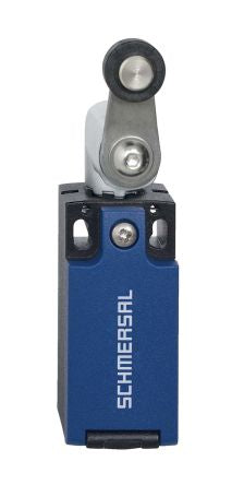 Schmersal PS215-T12-H200 Series Roller Lever Limit Switch, 1 NO/2 NC, IP66, IP67, Die Cast Zinc, Metal Housing, 240V ac,