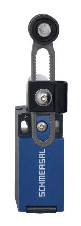Schmersal PS215-Z12-N200 Series Roller Lever Limit Switch, 1 NO/2 NC, IP67, IP66, Metal, Die Cast Zinc Housing, 240V ac,
