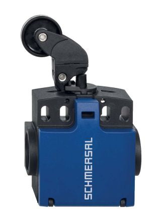 Schmersal PS226-T12-K250 Series Angle Roller Lever K250 Limit Switch, 1 NO/2 NC, IP67, IP66, Plastic, Fibreglass