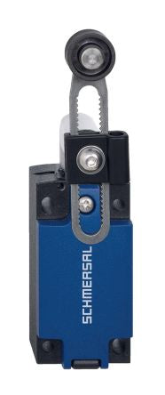 Schmersal PS315-T12-N300 Series Roller Lever Limit Switch, 1 NO/2 NC, IP66, IP67, Die Cast Zinc, Metal Housing, 240V ac,
