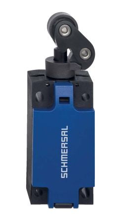 Schmersal PS316-T12-K370 Series Offset roller lever K370 Limit Switch, 1 NO/2 NC, IP67, IP66, Plastic, Fibreglass