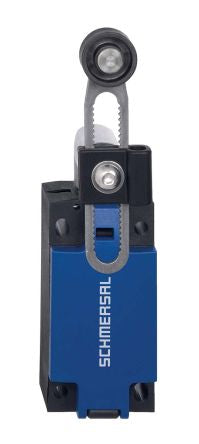 Schmersal PS316-T12-N300 Series Roller Lever Limit Switch, 1 NO/2 NC, IP66, IP67, Thermoplastic Housing, 240V ac, 3A