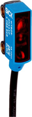 SICK Background Suppression Photoelectric Sensor, Block Sensor