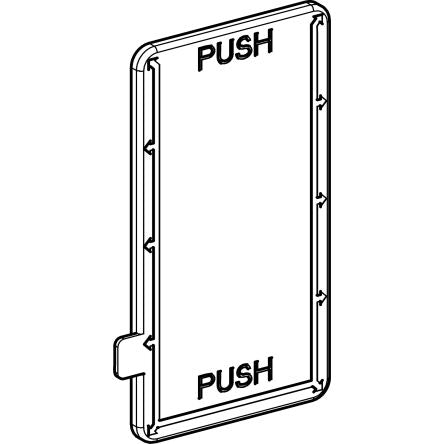 Schneider Electric Transparent Blanking Plate
