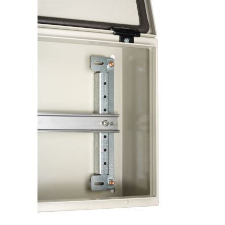 Schneider Electric Galvanised Steel Symmetrical DIN Rail x 400mm x 300 mm