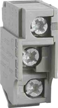 Schneider Electric Auxiliary Contact Block, 1 Contact, 1 CO, GV7AB, DIN Rail, 5 A, 690V, GV7AB11