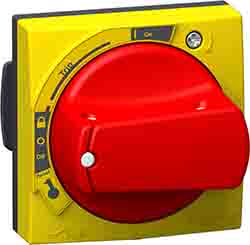 Schneider Electric Red Rotary Handle, 60 mm, TeSyS GV Series