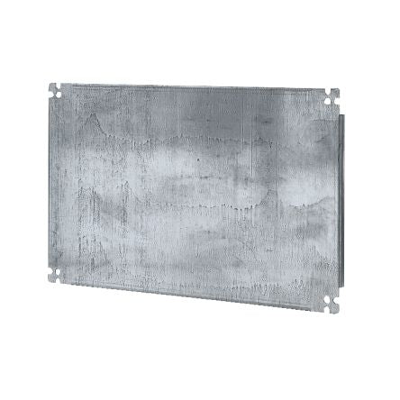 Schneider Electric Galvanised Steel Mounting Plate Mounting Plate, 247mm W, 750 mm L for Use with Spacial SF/SM/SFX