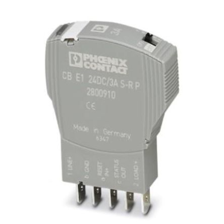 Phoenix Contact CB Electronic Circuit Breaker 3A 24V, DIN Rail