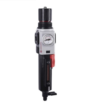 Norgren Excelon Plus Filter Regulator, 40 μm, 1/4 in, Manual, 10 bar