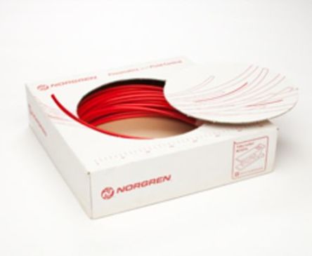 Norgren Compressed Air Pipe Red Plastic 6 mm 25 m PA2 Series