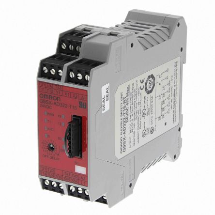 Omron G9SX, 24V dc Safety Relay, 3 Safety Contacts, 2