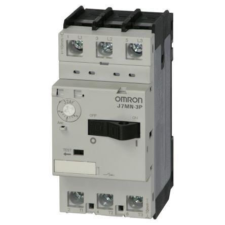Omron 6A J7MN Motor Protection Unit, 400V, 60 °C, -20 °C