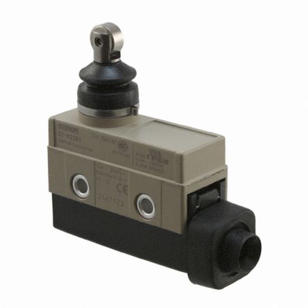 Omron ZC Series Roller Plunger Limit Switch, SPDT, IP67, Metal Housing, 250V ac, 10A